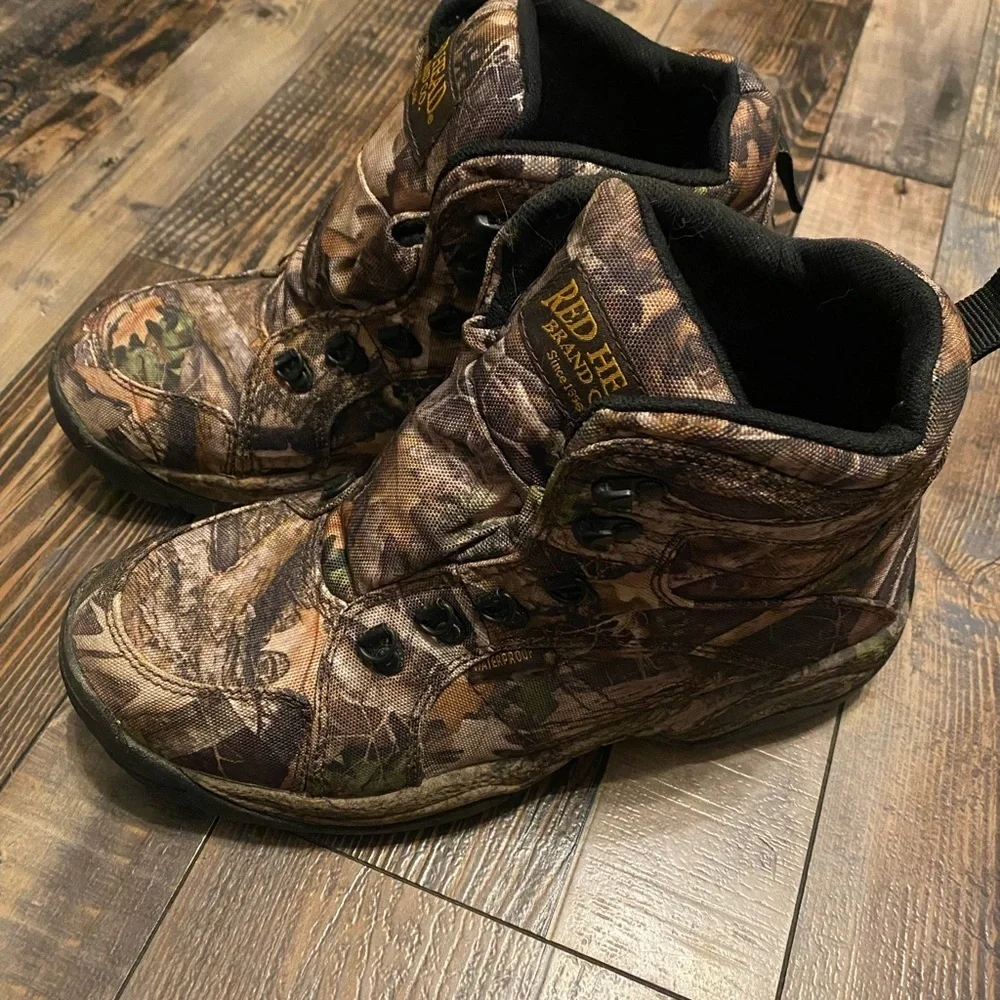 RedHead Hunting Woodland Camo Boots